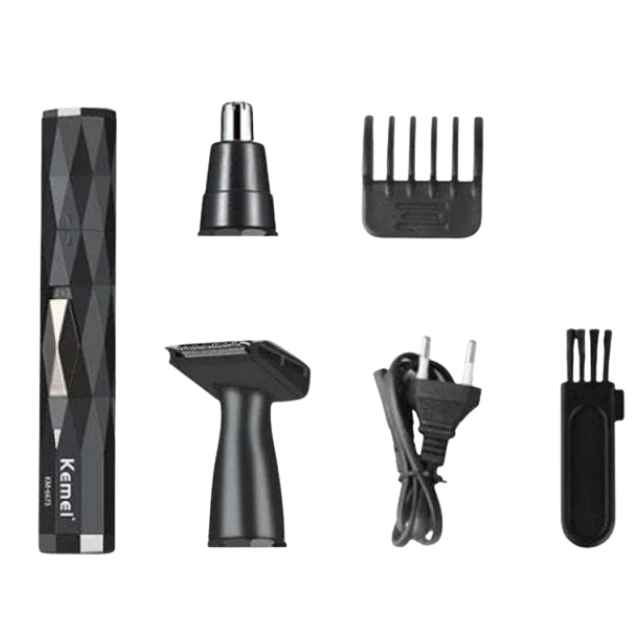Kemei 2in 1 mens facial shaver nose trimmer KM-6673 (2)