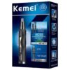 Kemei 2in 1 mens facial shaver nose trimmer KM-6673 (3)