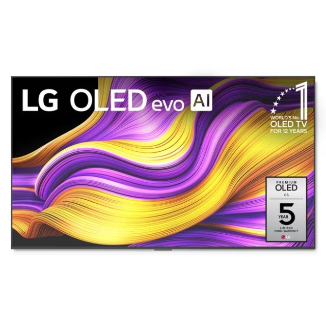 LG 65G5 65″ OLED evo AI 4K Smart TV