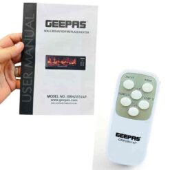 GEEPAS WALL MOUNTED FIREPLACE HEATER GRH28514P (2)