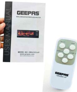 GEEPAS WALL MOUNTED FIREPLACE HEATER GRH28514P (2)
